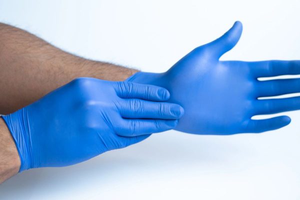 Cranberry Evolve Nitrile Gloves